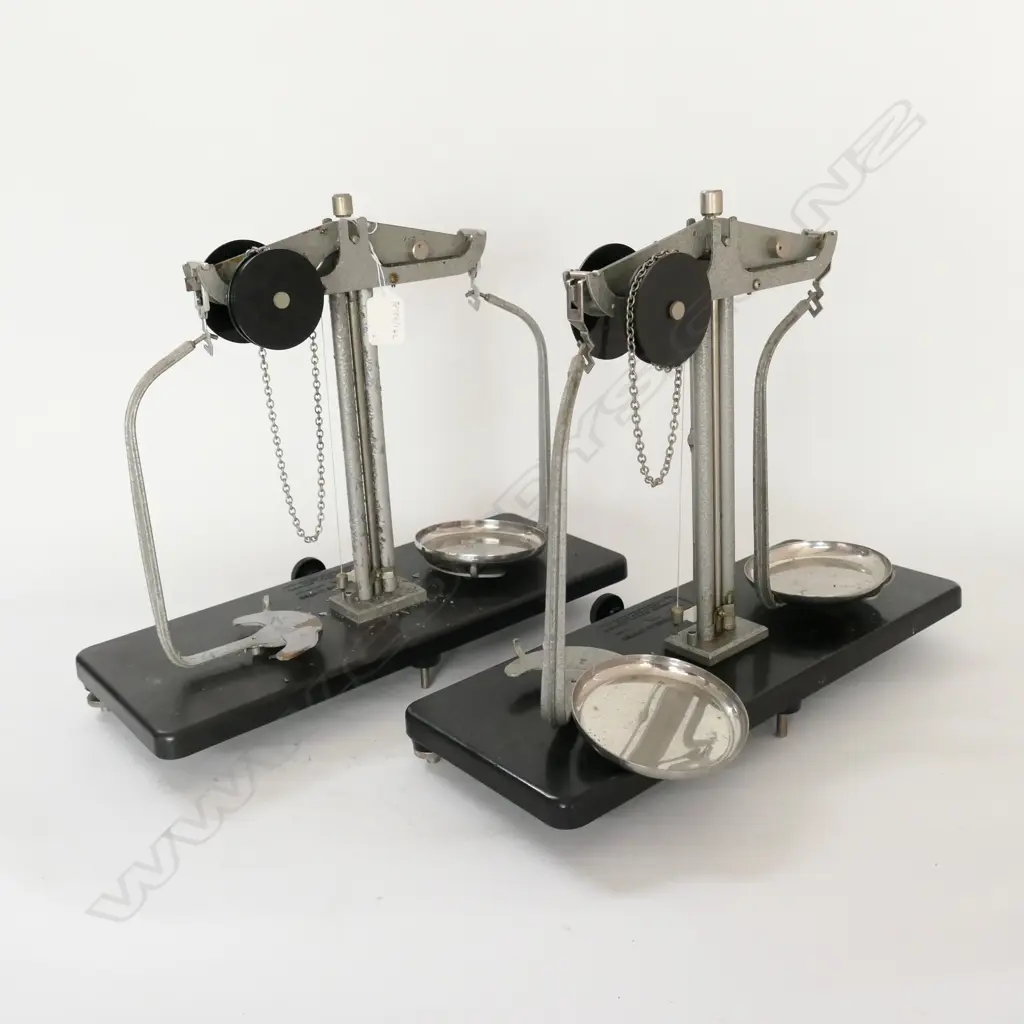 2 GRIFFIN & GEORGE BEAM BALANCES (MISSING ONE PAN) Image 1++